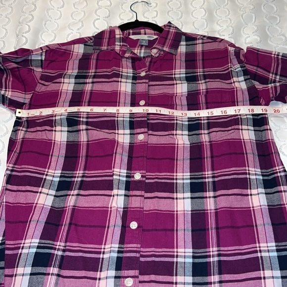 Womens old navy plaid button down small - Picture 4 of 5